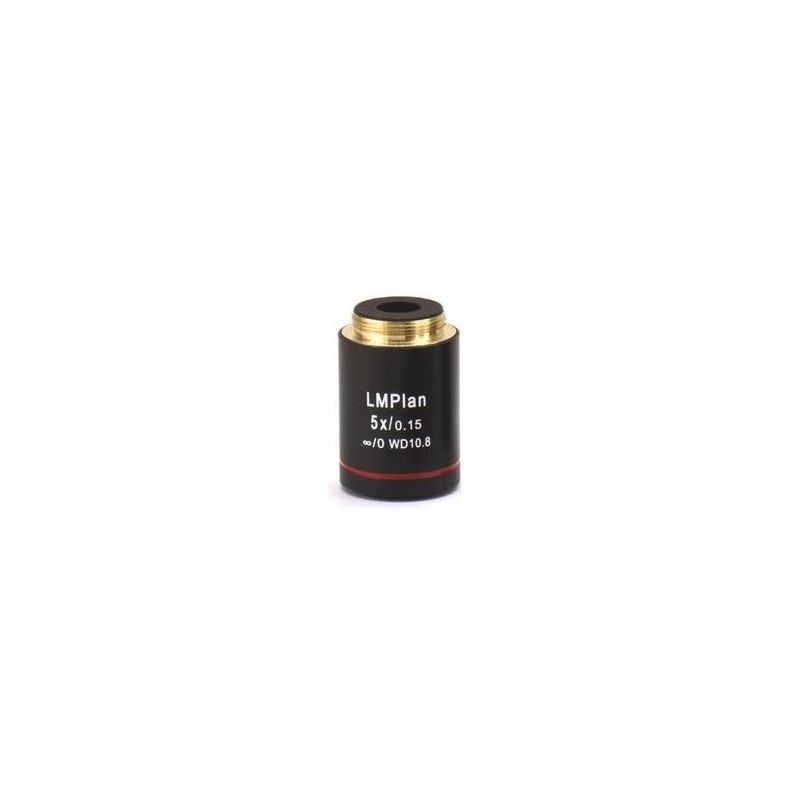Objectif de microscope Optika M-1090, IOS LWD U-PLAN POL 5X/0.15