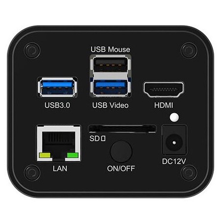 מצלמת ToupTek ToupCam X7CAM4K 8MPB, צבע, CMOS, 1/1.2, 2.9 מיקרומטר, 75 פריימים לשנייה, 8 MP, HDMI/LAN/USB