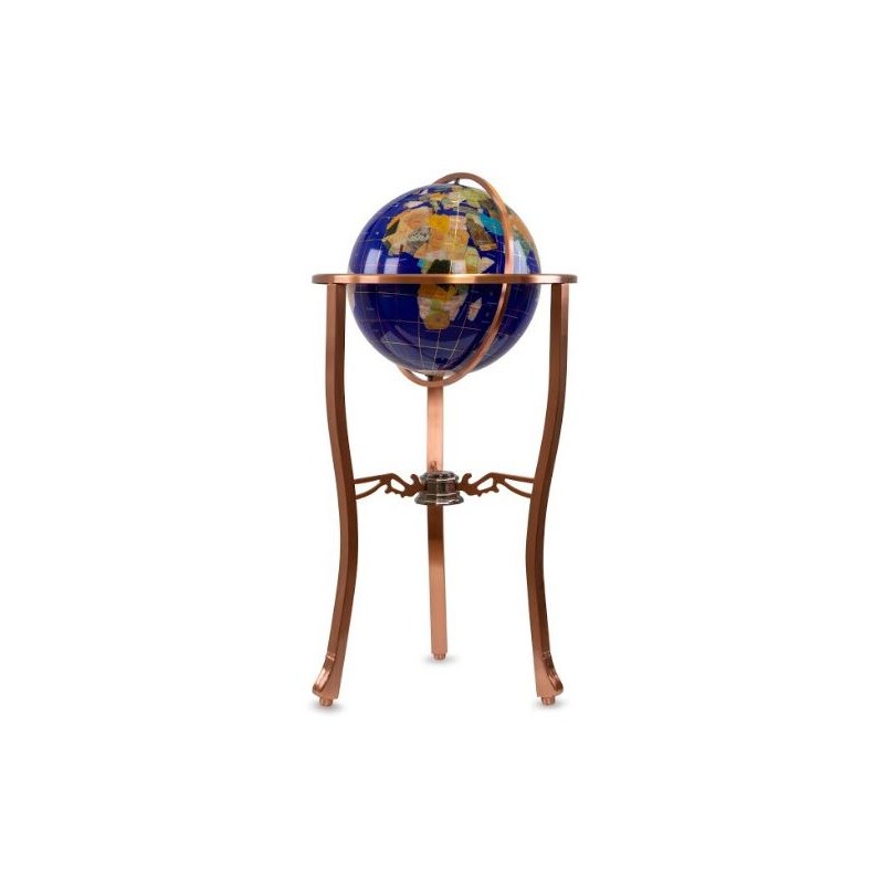 Quả cầu sàn trang trí xinh xắn Montezuma 33cm màu xanh