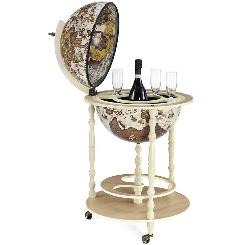 Zoffoli Mappamondo Bar Tucano 42cm
