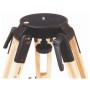 Berlebach Trípode de madera uni modelo 4 con placa lima