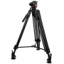 Tripod aluminium Omegon Basic 300 V dengan kepala miring
