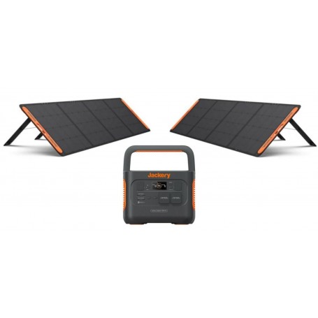 Jackery 1000EU PRO + 2x SolarSaga 200