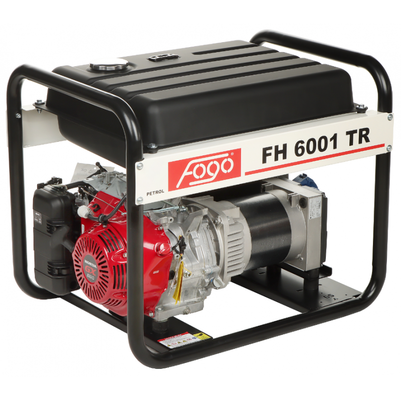 फोगो FH-6001TR 5600 W होंडा GX 390 पावर जनरेटर