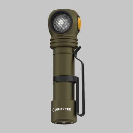 Armytek Wizard C2 Pro Olive / white / 2500 lm / TIR 70°:120° / +nylon holster / 1x18650 included / Magnet USB / F08701CO