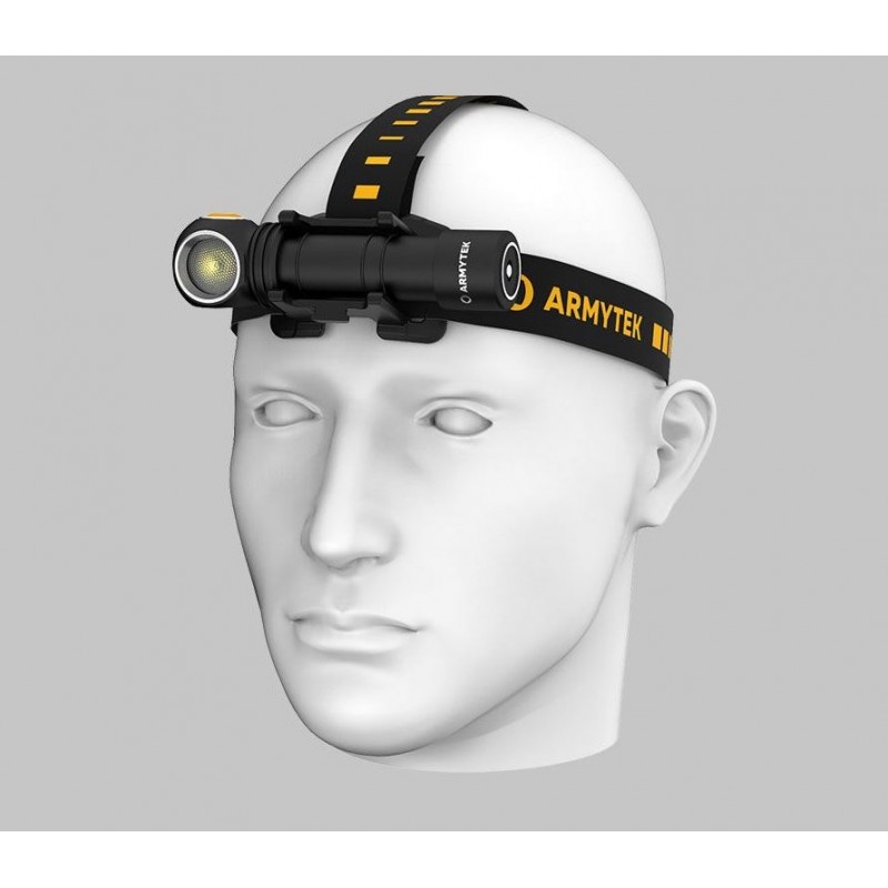 Armytek Wizard C2 Pro Nichia / warm / 1600 lm / +nylon holster / 1x18650 included / Magnet USB / F06801W