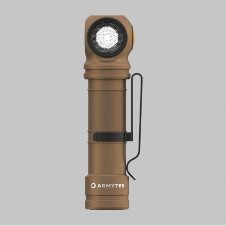 Armytek Wizard C2 Pro Max Sand / bela / 4000 lm / + najlonski torbica / 1x21700 priložena ali 1x18650 / Magnet USB / F06701CS