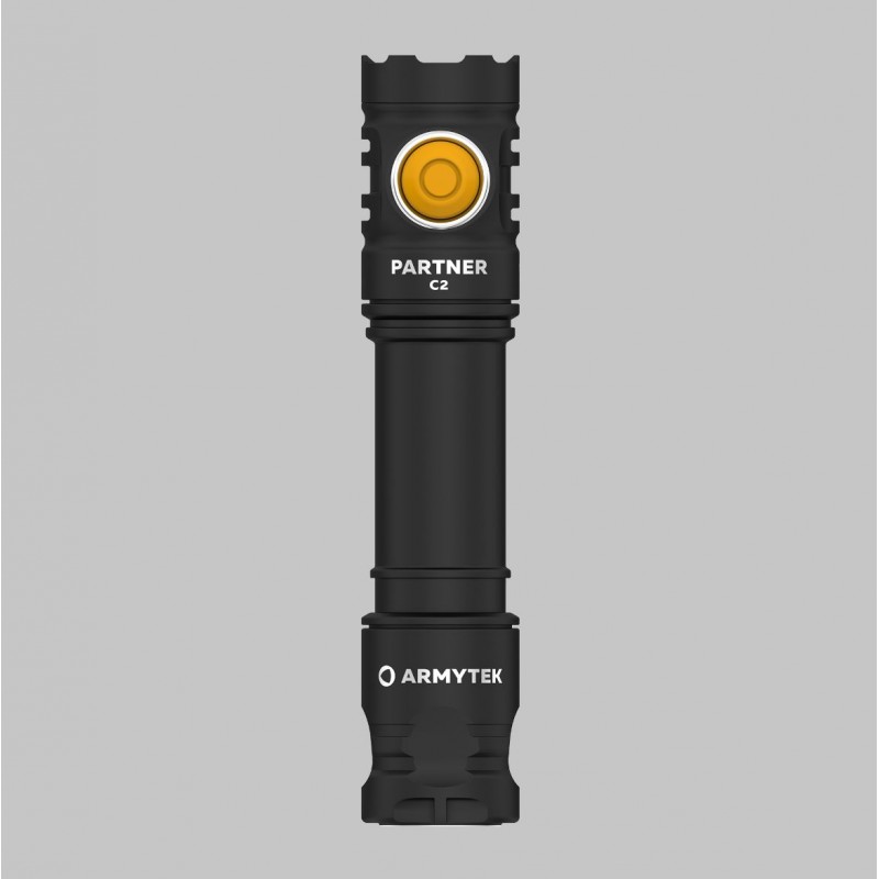 Armytek Partner C2 Magnet USB / سفید / 1100 lm / 1x18650 شامل / F07802C