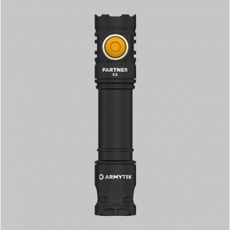 Armytek Partner C2 Magnet USB / putih / 1100 lm / 1x18650 disertakan / F07802C