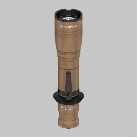 Armytek Dobermann Pro Magnet USB Sand / ζεστό / 1400 lm / 1x18650 περιλαμβάνεται / F07501WS