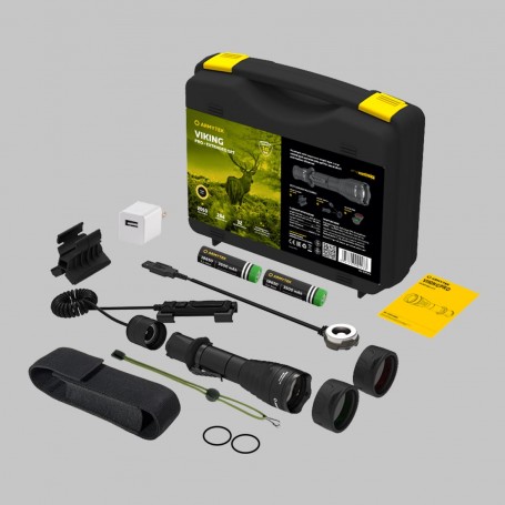 Armytek Viking Pro Extended Set / חם / F07702W