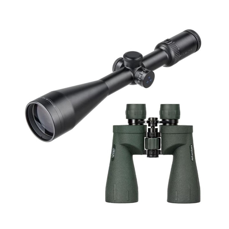 Delta Optical Titanium 8x56 Binoculars + Delta Optical Titanium HD 2,5-10x56 4A S scope