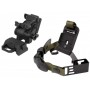 AGM svalehalehjelmfeste for MICH- og PASGT-hjelmer