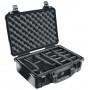Peli 1500 Protector Black (med avdelare)