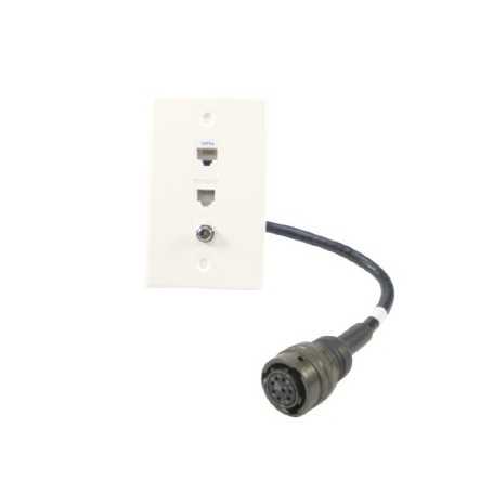 RJ11 un RJ45 kabeļa adapteris ComCenter II, āra