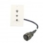 RJ11 och RJ45 kabeladapter för ComCenter II, utomhus