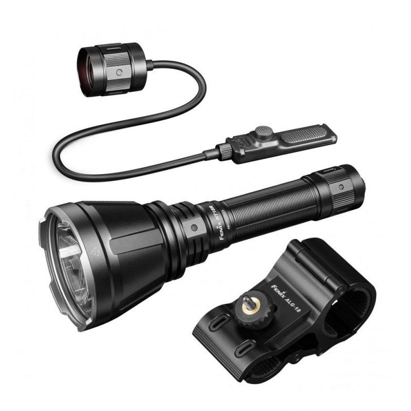 Fenix HT18R + ALG-18 + AER-05 LED flashlight set