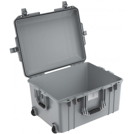 Peli 1607 Air Case argento (senza schiuma)