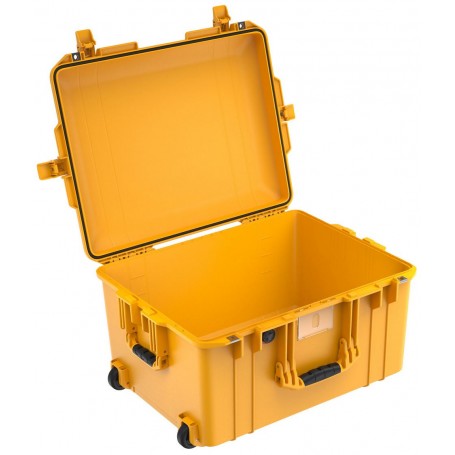 Peli 1607 Air Case κίτρινη (χωρίς αφρό)