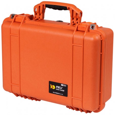 Peli 1500 Protector Case Orange (uten skum)