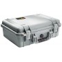 Peli 1500 Protector Case Silver (Tanpa Busa)