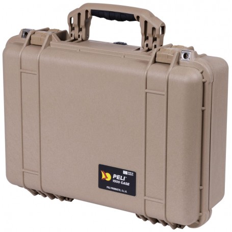 Case Pelindung Peli 1500 Desert Tan (Tanpa Busa)