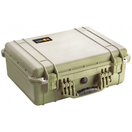 Peli 1520 Protector Case OD Green (be putplasčio)