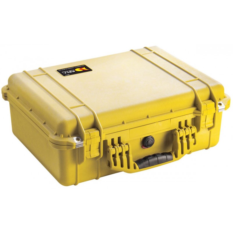 Peli 1520 Protector Case Yellow (No Foam)