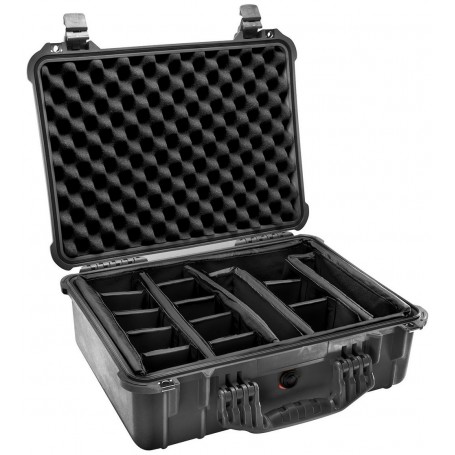 حافظة حماية Peli 1520 (مع فواصل مبطنة)