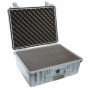 Peli 1550 Protector Case Silver (med skum)