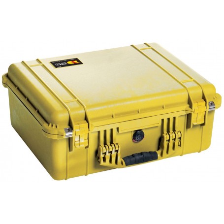 Peli 1550 Protector Case Yellow (No Foam)