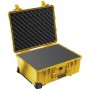 Peli 1560 Protector Case Gul (med skum)