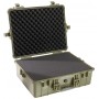 נרתיק Peli 1600 Protector בצבע ירוק (עם קצף)