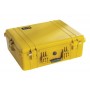 Valise de protection Peli 1600 jaune (sans mousse)