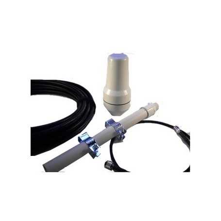 Lisage 20 m LMR600, passiivantenn ja kinnitusklamber – Iridium Fixed Site Terminal Solutions
