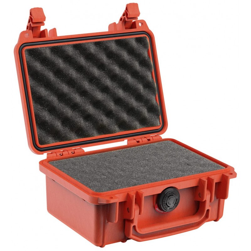 Peli 1120 Protector Case Orange (with foam)