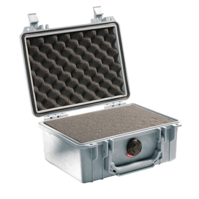 Peli 1150 Protector Case Silver (with foam)