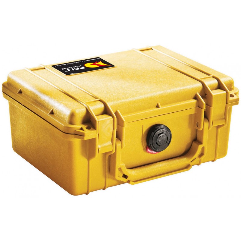 Peli 1150 Protector Case Yellow (No Foam)