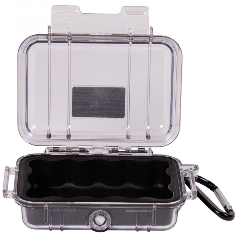 Peli 1010 Micro Case, Black / Clear