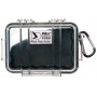 Peli 1020 Micro Case, Sort / Klar