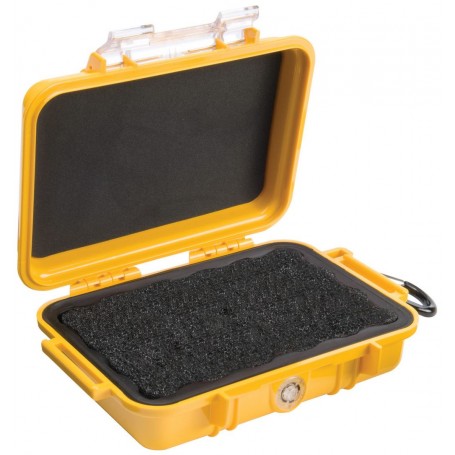 Peli 1020 微型外殼，黃色