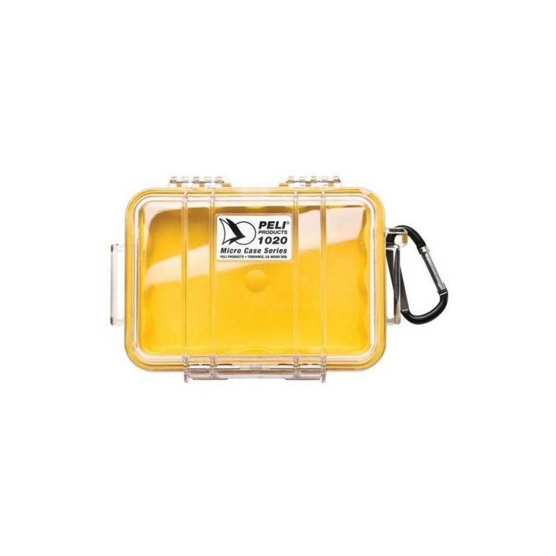 Peli 1020 Micro Case, žuto/prozirno