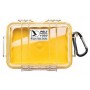Peli 1020 Micro Case, Giallo/Trasparente