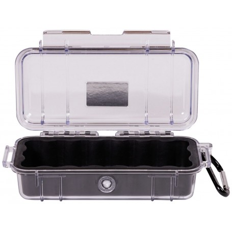 Peli 1030 Micro Case, Sort / Klar