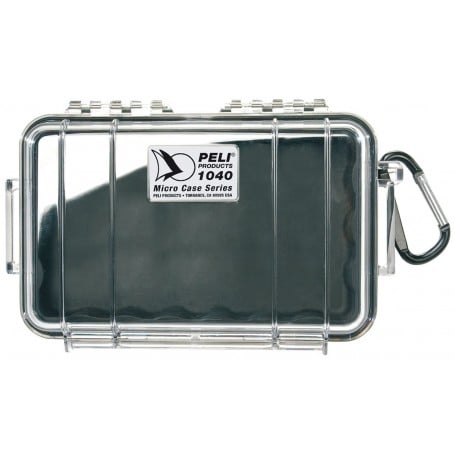 Peli 1040 Micro Case, Black / Clear