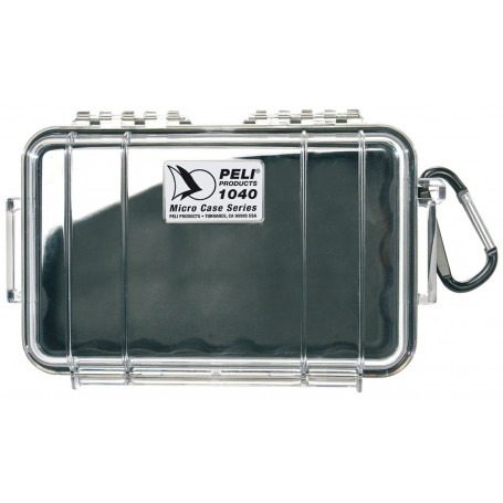 Peli 1040 Mikro Kılıf, Siyah / Şeffaf