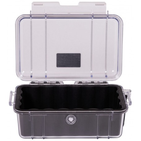 Carcasa Peli 1050 Micro, Neagra / Transparenta