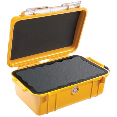 Peli 1050 微型外殼，黃色