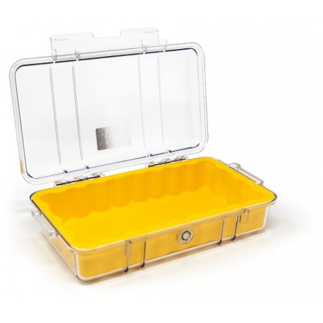 Peli 1060 Micro Case, Yellow / Clear