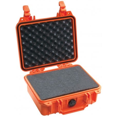 Peli 1200 Protector Case Orange (with foam)